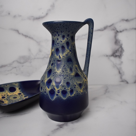 Vintage MCM Eckhardt & Engler Vase and Tray Made in Germany - Picture 5 of 12